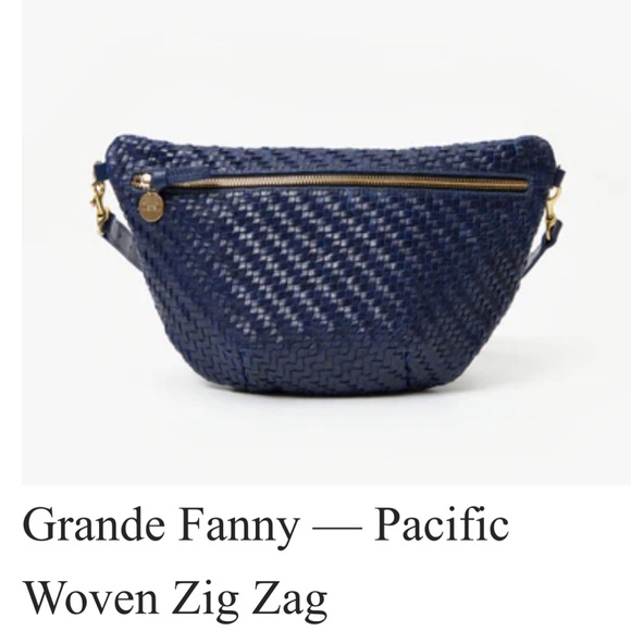 Clare V Pacific Woven Zig Zag Bag - Picture 1 of 9